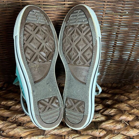 Converse Men's Menta Green Chuck Taylor All Star Sneaker Shoe Size 6 - Picture 6 of 7
